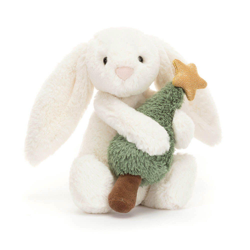Jellycat Bashful Bunny & Christmas Tree
